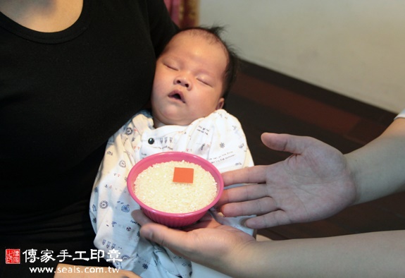 楊寶寶(新北汐止區到府嬰兒寶寶滿月剃頭理髮、免費到府嬰兒剃胎毛儀式吉祥話)。到府剃頭剃胎毛主持、專業拍照、DVD光碟、證書。★購買「臍帶章、肚臍章、胎毛筆刷印章」贈送：剃頭、收涎、抓周，三選一。2015.11.20 照片6